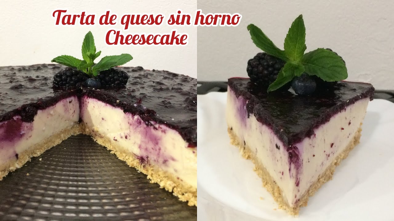 Cheesecake o Tarta de Queso sin horno